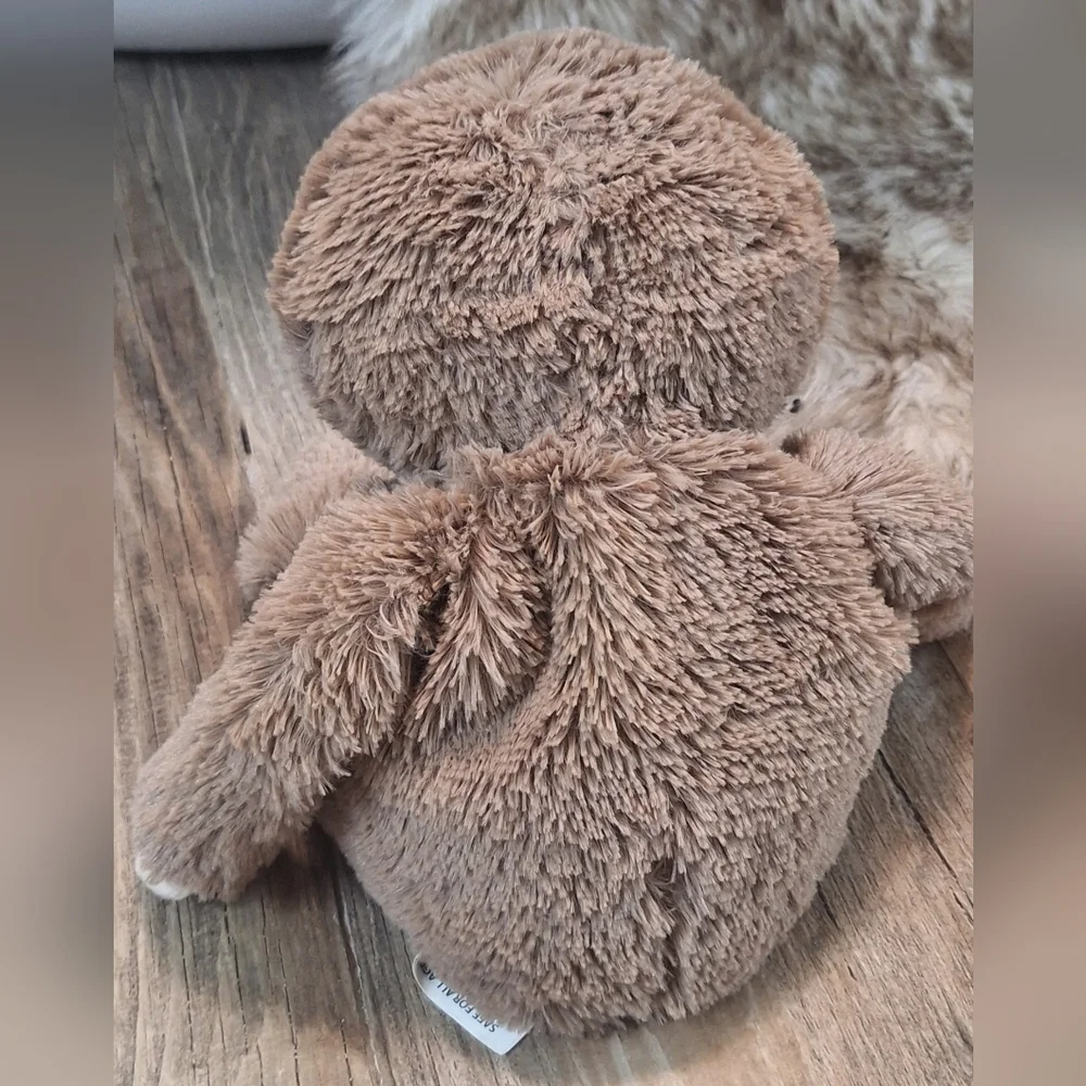 Warmies Sloth Plush Microwaveable Heated Stuffed Animal Weighted Cozy Therapy - Picture 5 of 9